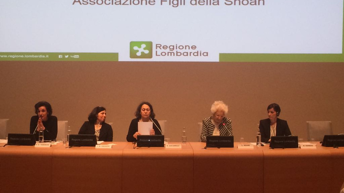 Le relatrici dell'evento 'Donne nella Shoah'