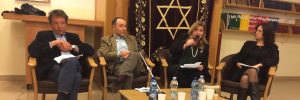 I relatori della sreta Kesher sugli scrittori israeliani