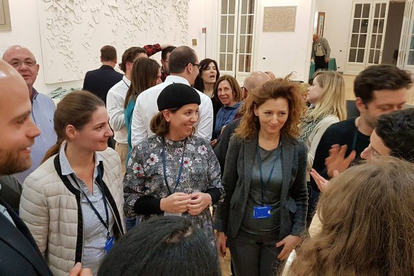 Alcuni partecipanti all'incontro europeo sui media ebraici