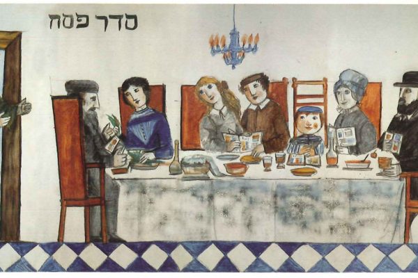 Il Seder di Pesach di Emanuele Luzzati