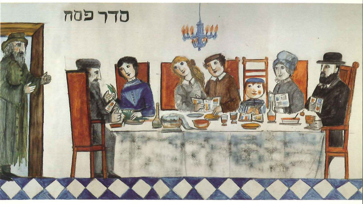 Il Seder di Pesach di Emanuele Luzzati