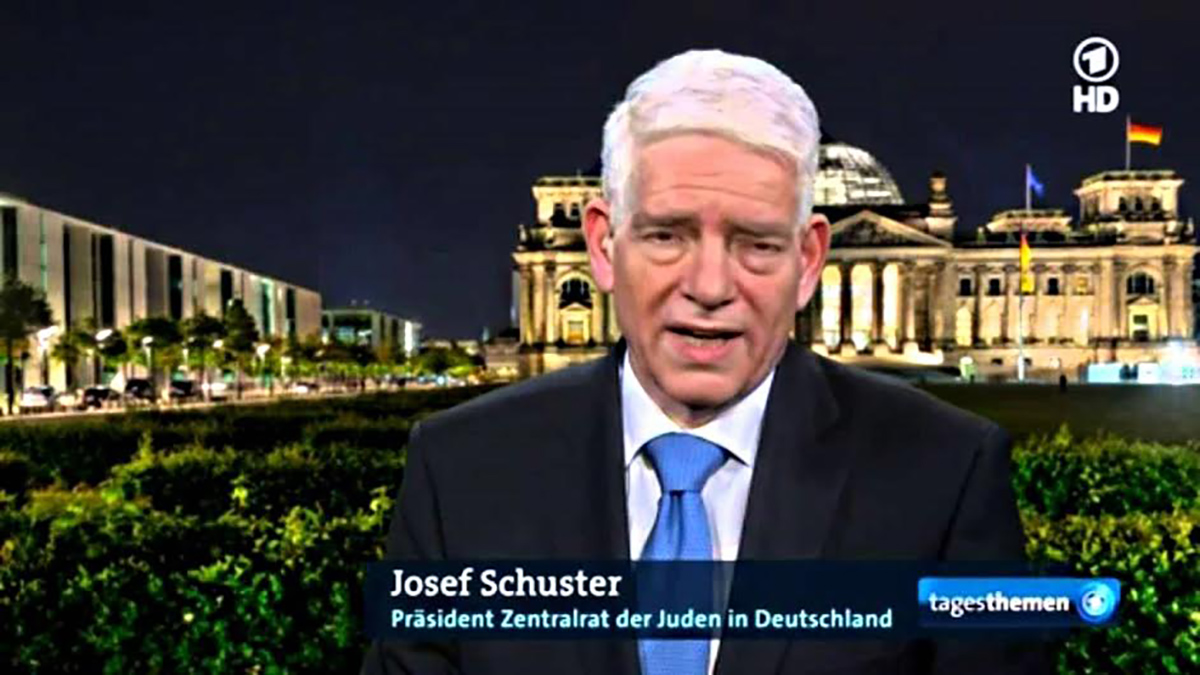 Josef Schuster, presidente dell'organizzazione degli ebrei di Germania