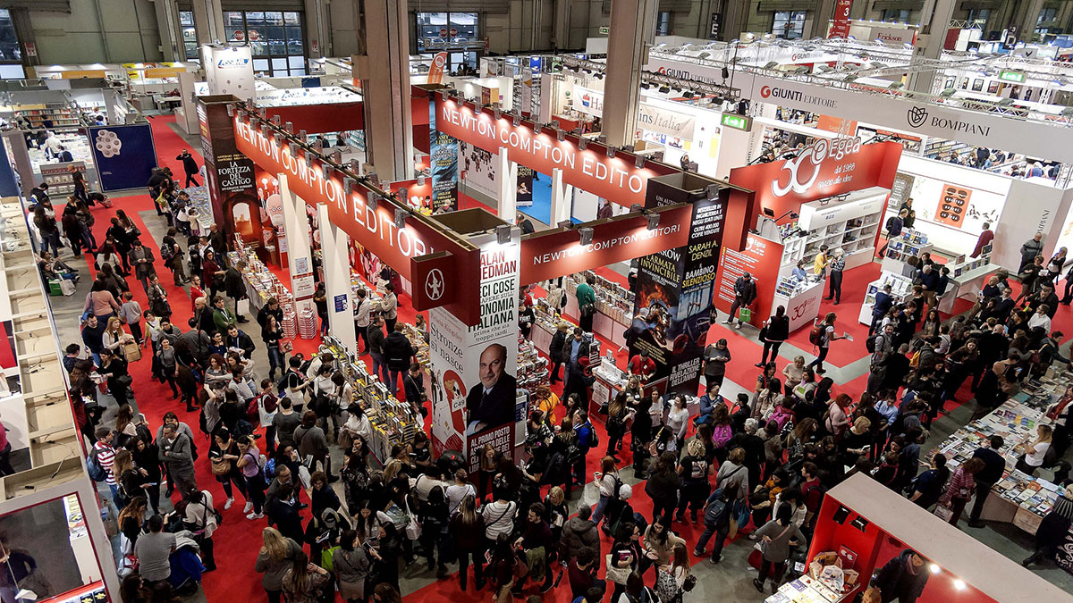 Una panoramica della fiera Tempo di Libri