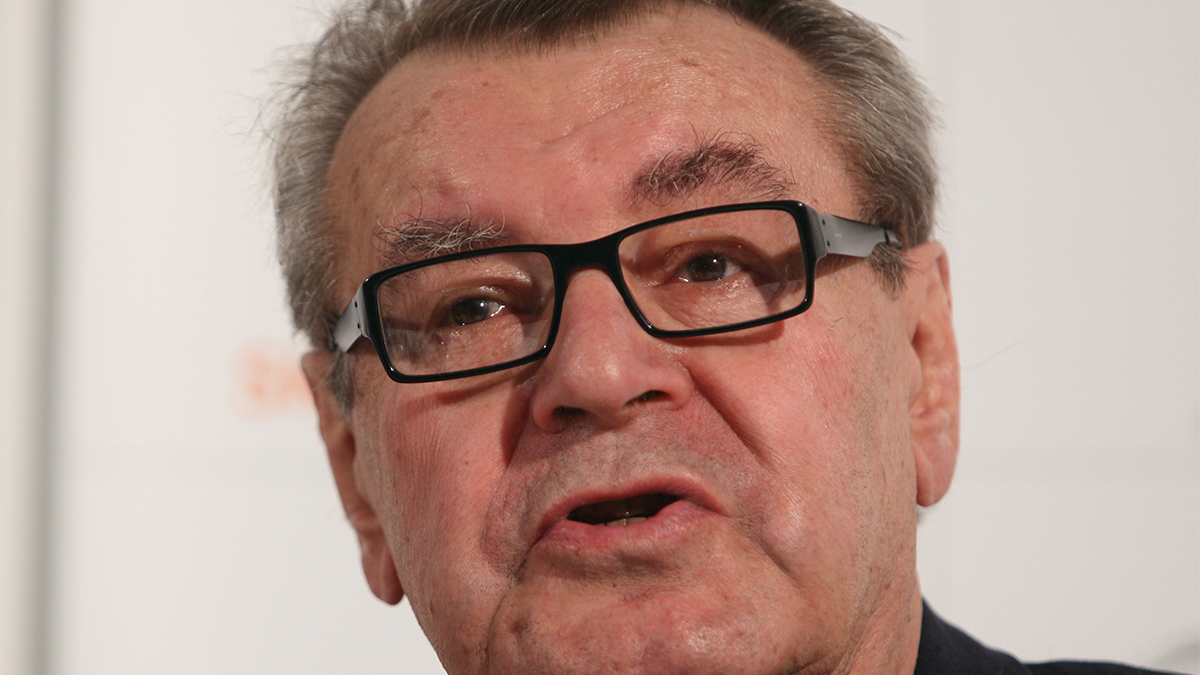 Il regista Milos Forman