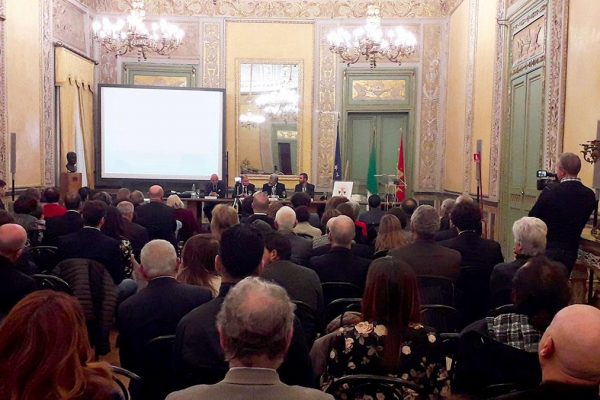 La sala a Palazzo Reale