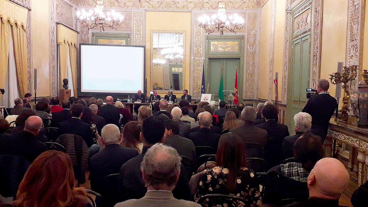 La sala a Palazzo Reale