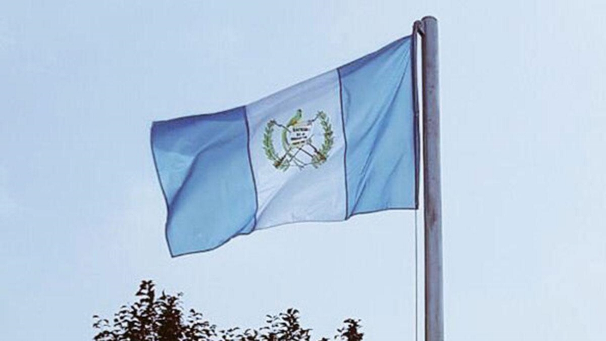 La bandiera del Guatemala