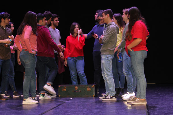 La perfomance delle classi della Scuola Ebraica al festival Laiv Action