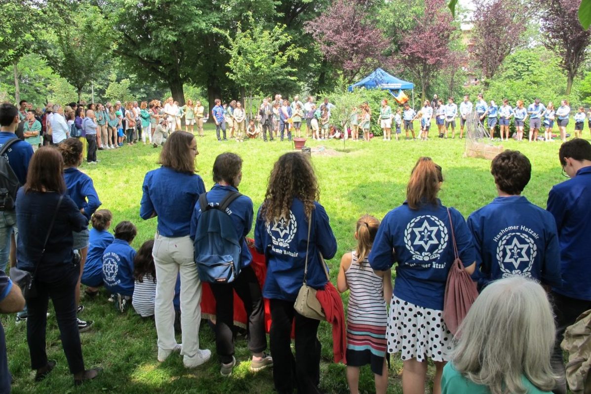 I ragazzi dellHashomer Hatzair alla Giornata della Pace