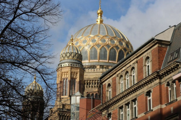 La sinagoga di Berlino, capitale della Germania