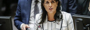 La rappresentante Usa all'Onu Nikky Haley