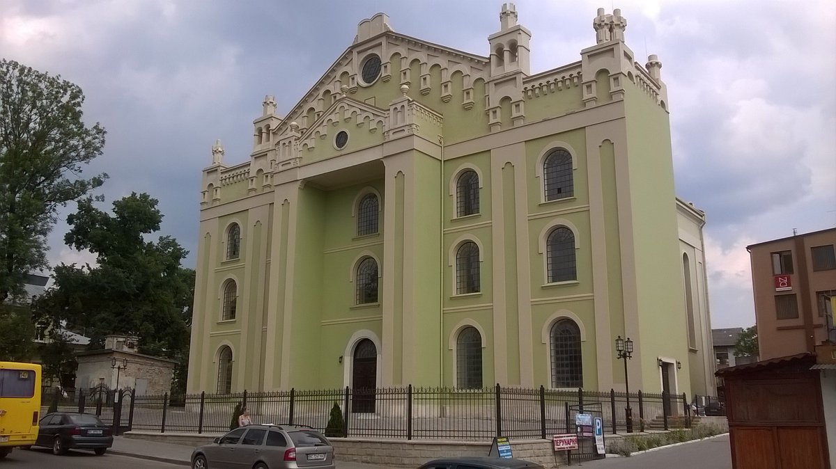 La sinagoga restaurata nella città ucraina d Drohobyc