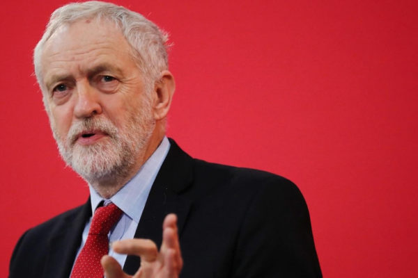 Jeremy Corbyn, leader del Labour