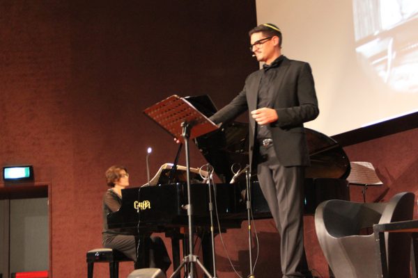 Alberto Milazzo nel suo intervento su Leonard Bernstein e George Gershwin