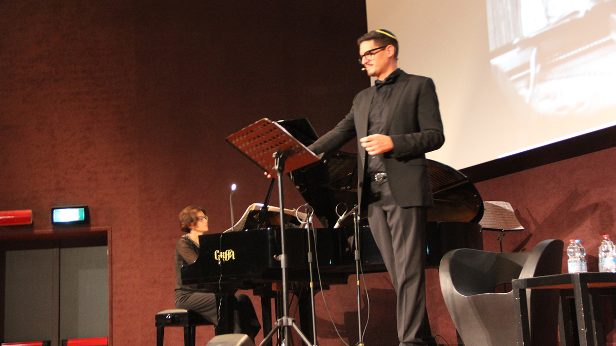 Alberto Milazzo nel suo intervento su Leonard Bernstein e George Gershwin