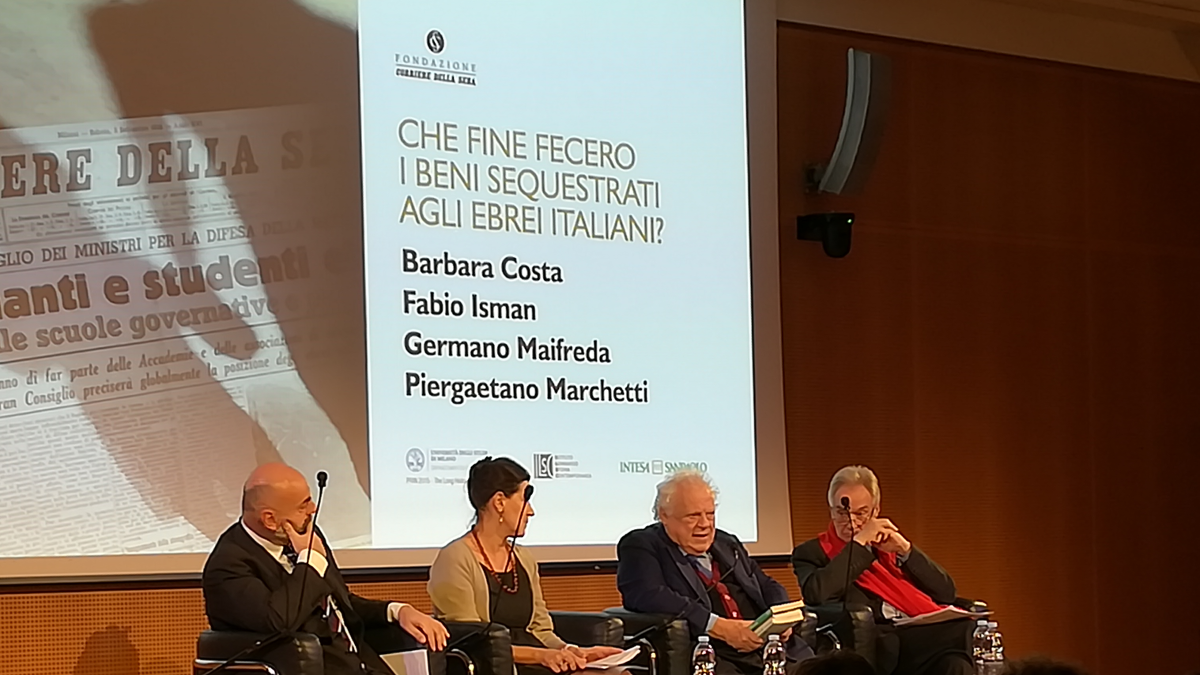 L'evento sulle leggi razziali alla Fondazione Corriere della Sera