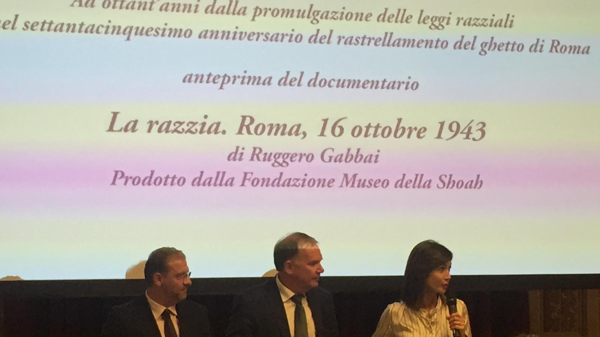 Ruggero Gabbai, Mario Veneziani e Mara Carfagna