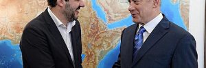 Matteo Salvini e Benjamin Netanyahu