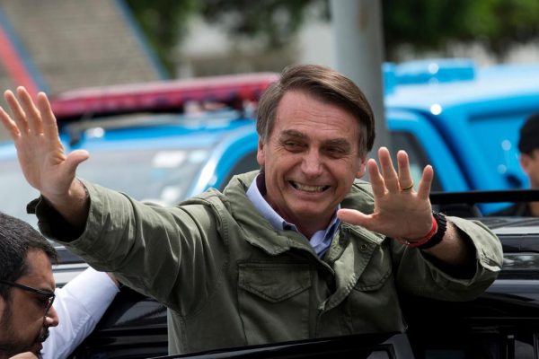 Jair Bolsonaro, presidente del Brasile