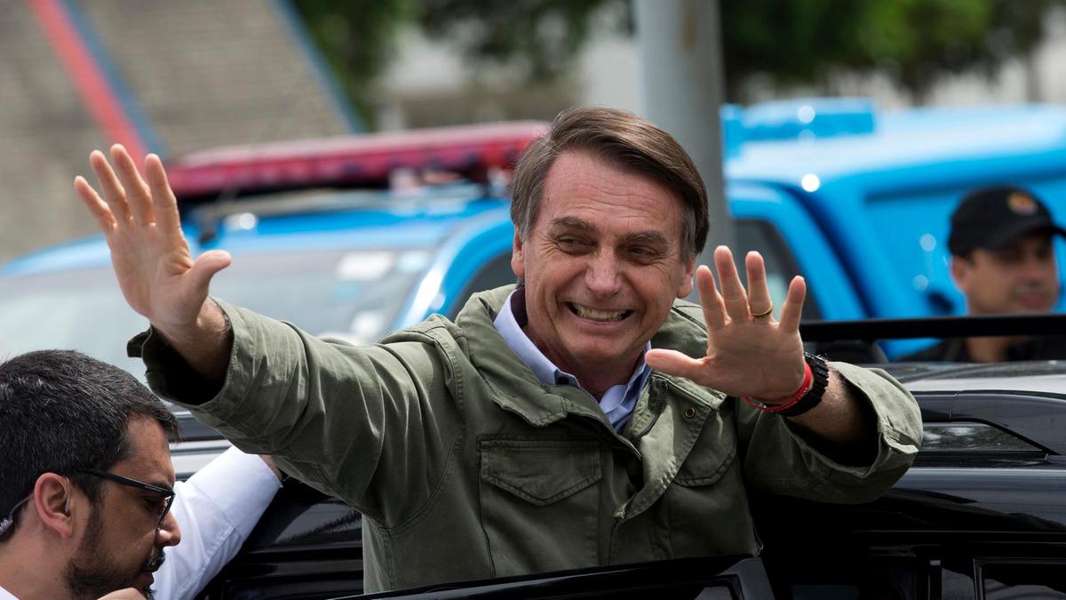 Jair Bolsonaro, presidente del Brasile