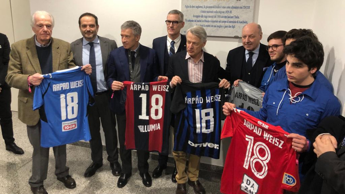 L'evento del 3 febbraio a San Siro in ricordo di Arpad Weisz