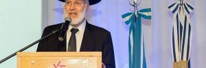 Rav Davidovich, rabbino capo di Argentina