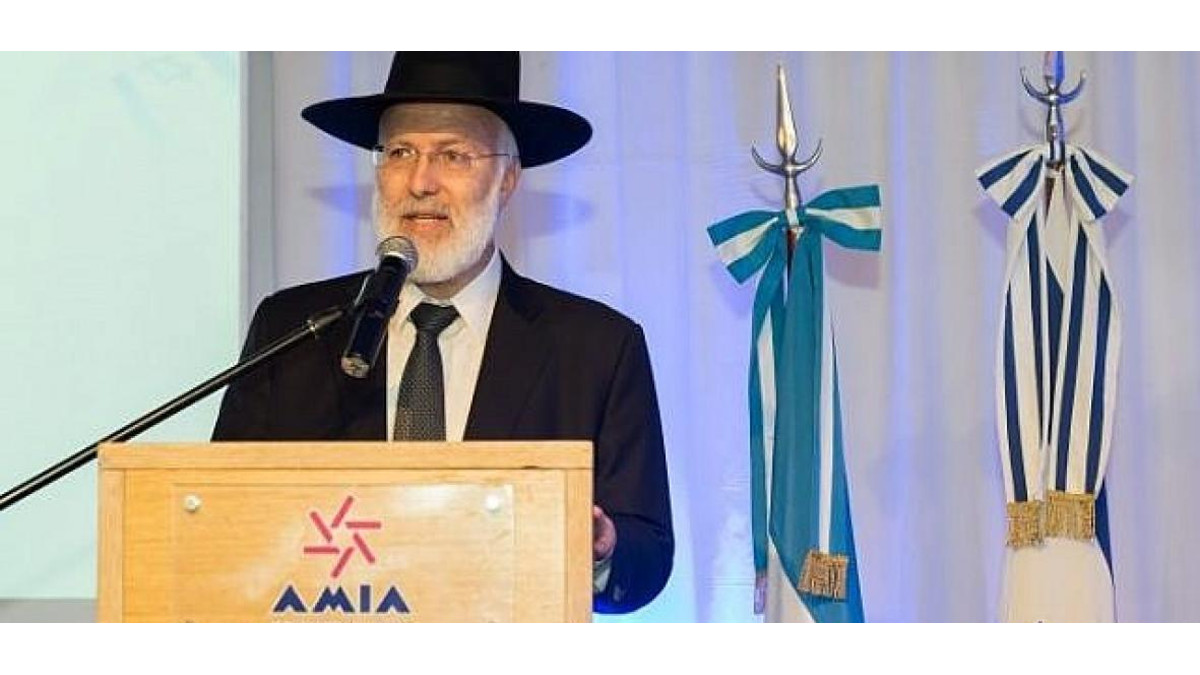Rav Davidovich, rabbino capo di Argentina