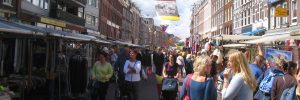Il mercato di Amsterdam in cui è avvenuto l'attacco antisemita