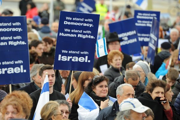 La manifestazione del 18 marzo a Ginevra davanti al Palazzo dell'Onu