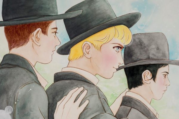 Un disegno della mostra Jewish Manga