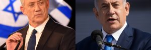 beniamin Netanyahu e Benny Gantz