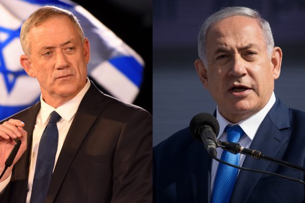 beniamin Netanyahu e Benny Gantz