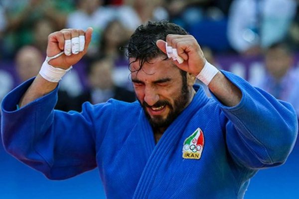 Un judoka iraniano