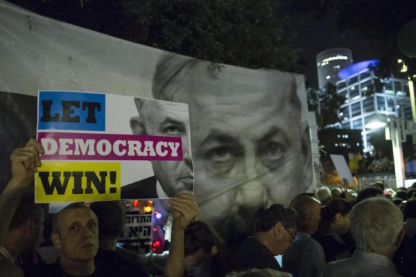 La manifestazione contro Netanyahu il 26 maggio a Tel Aviv