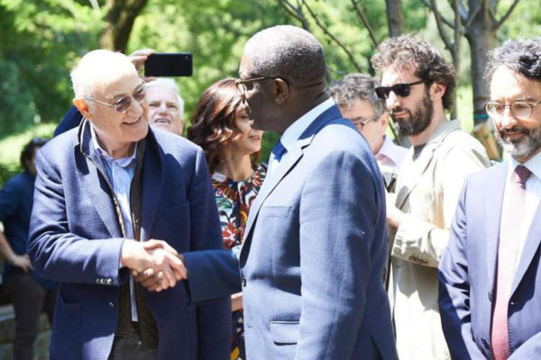 Gabriele Nissim e Denis Mukwege