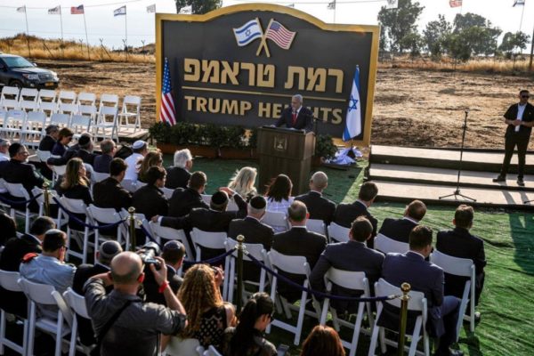 Trump Heights sulle alture del Golan