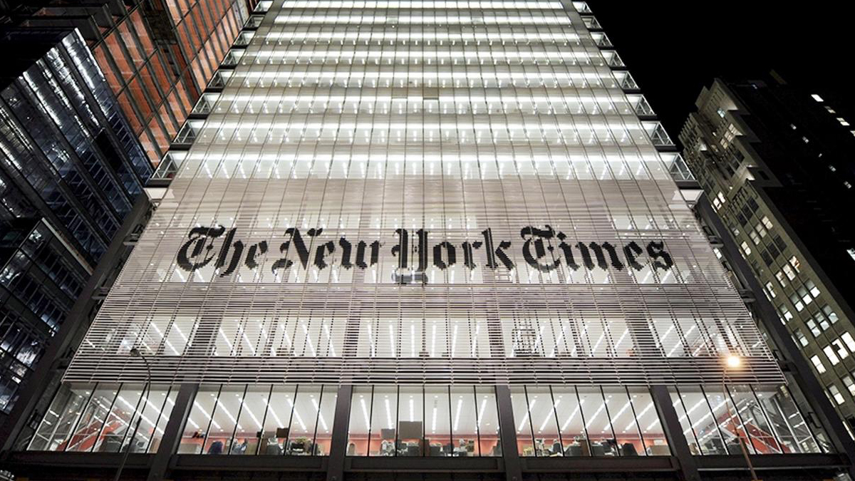 La sede del New York Times