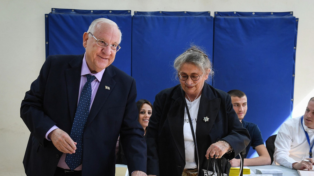 Reuven Rivlin con la moglie Nechama