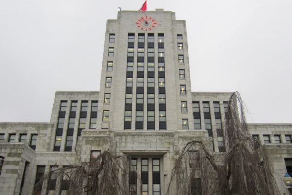 Il municipio di Vancouver in Canada