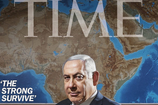 beniamin Netanyahu sulla copertina del Time