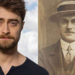 L'attore di Harry Potter Daniel Radcliffe con il suo bisnonno