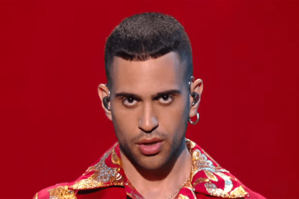 Ilcantante italiano Mahmoud all'Eurovision