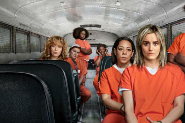 Le protagoniste della serie Netflix 'Orange is the new black'