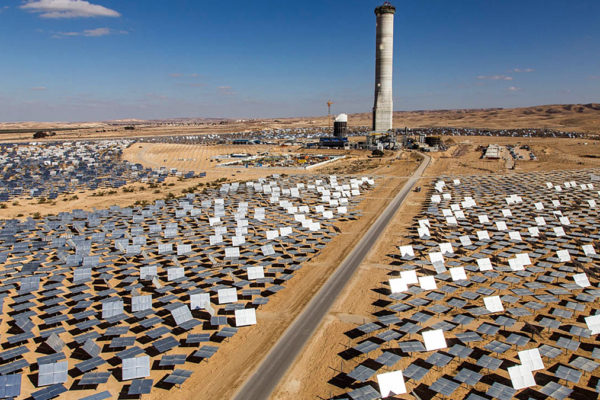 La Torre solare di Ashalim, nel Negev