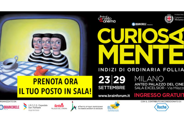 La locandina del festival Cinema&Cervello