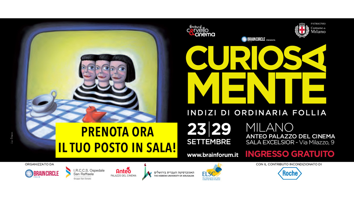 La locandina del festival Cinema&Cervello