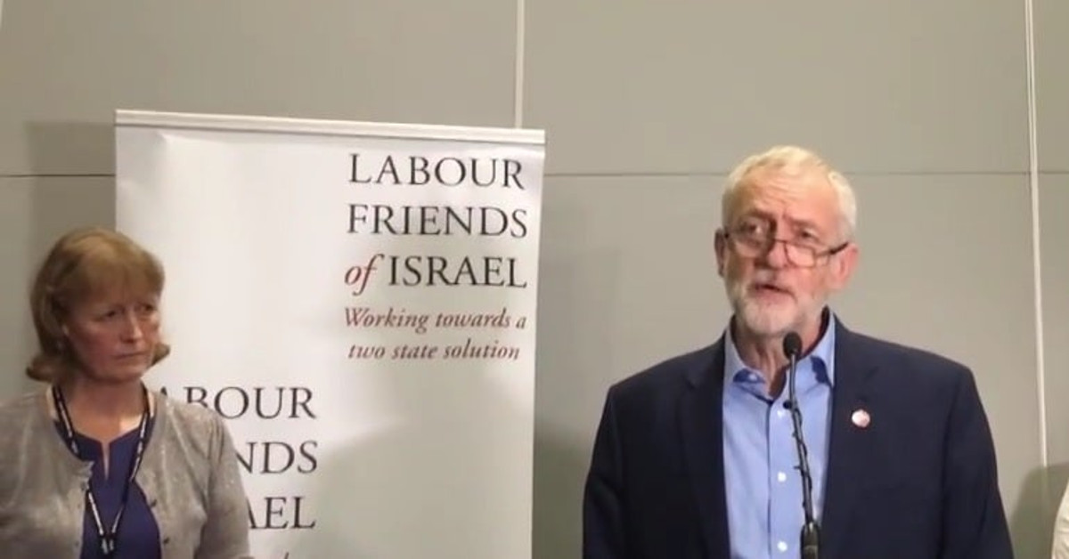 Labour Friends of Israel con Jeremy Corbyn