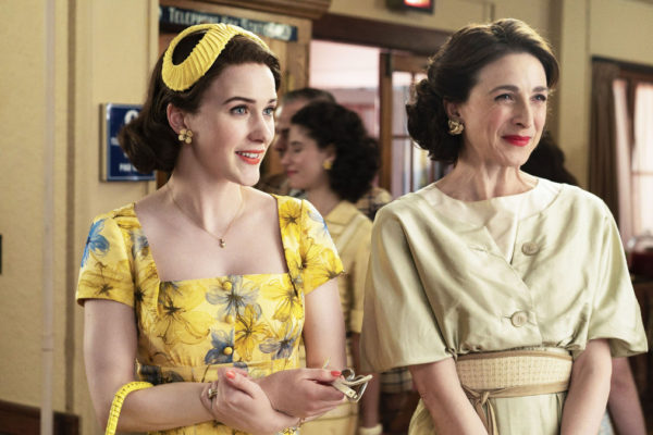 Un'immagine della terza stagione di The Marvellous Mrs Maisel su Amazon Prime Video