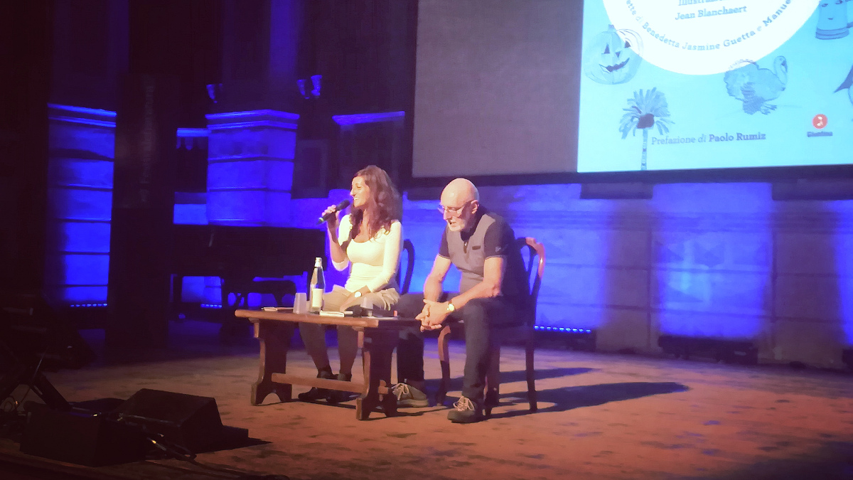 Miriam Camerini e Paolo Rumiz al Festivaletteratura di Mantova