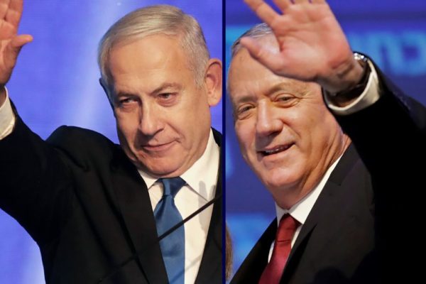 Beniamin Netanyahu e Benny Gantz